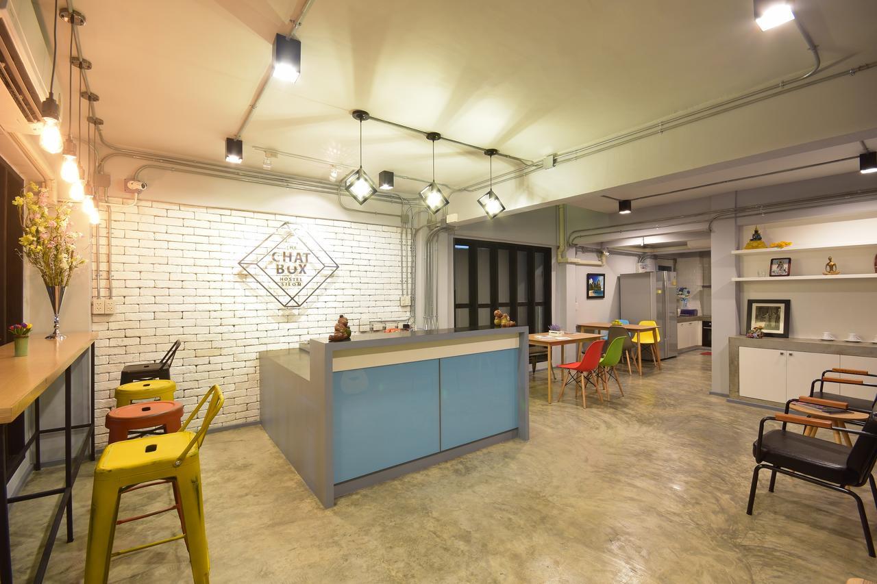 Bangkok Silom Chat Box Hostel Bagian luar foto
